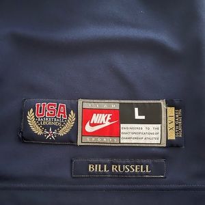 Rare Vintage Nike Bill Russell Olympic Jersey